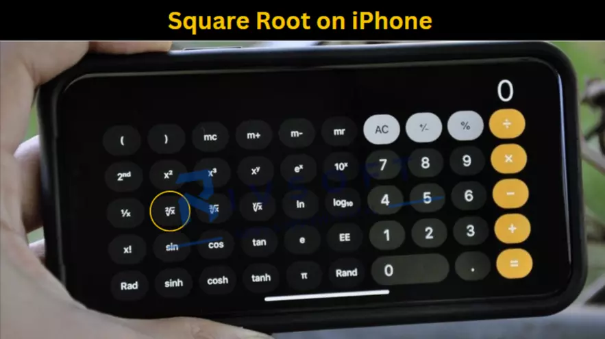 Square Root on iPhone
